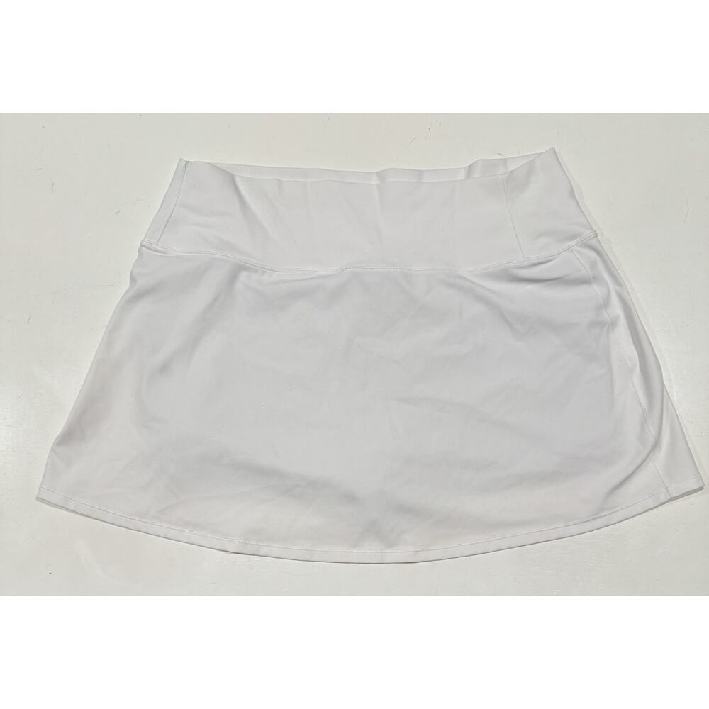 Vuori Womens Volley Skort White Shorts Underneath Tennis Athletic High Waist XL - Picture 8 of 8
